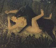 Henri Rousseau, Beauty and the Beast